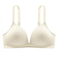 thumbnail image 1 of Lovzfmll Bras for Women, Wireless Push-Up Bralette Bra, Standard Straps Push-Up Pull-On Stretchable Thin Adjustable Comfort Bra, 1 of 7