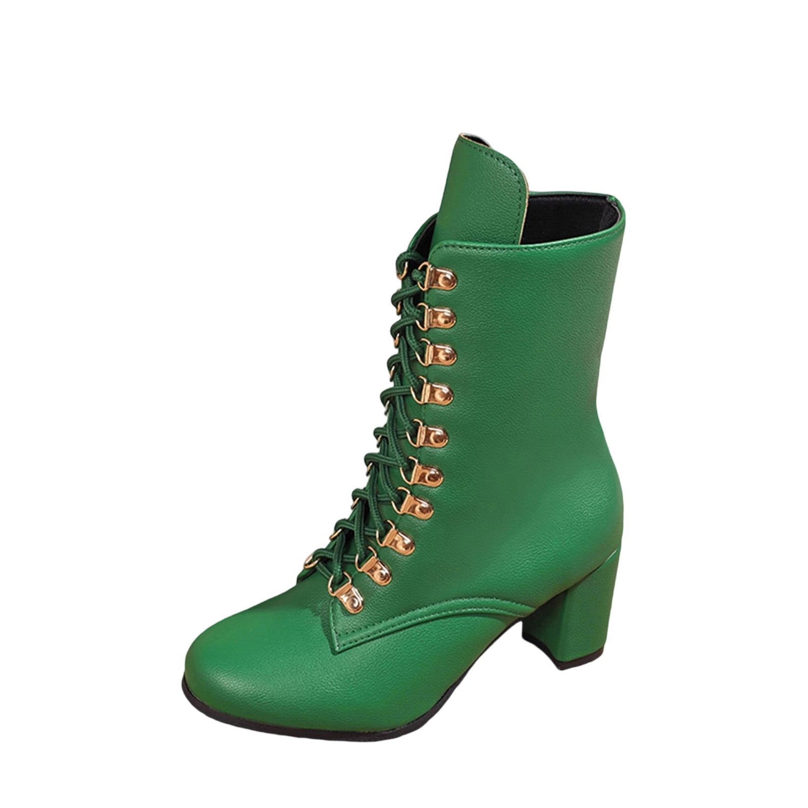 Lovzfmll Chelsea Boots Women, Plus Size Motorcycle Ankle Chunky Heel ...