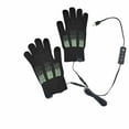 thumbnail image 1 of Lovzfmll Electric Heated Gloves, Rechargeable Full Finger Winter Gloves for Men and Women, Adjustable Warmth Settings, Washable, Black, 1 of 2