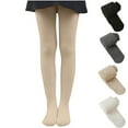 thumbnail image 1 of Lovzfmll Girls Tights, Winter Warm Thin Fleece Lined Thermal Leggings Cold Weather Tights School Casual Wear for Kids 3-12 Years, 1 of 4