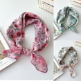 thumbnail image 1 of Lovzfmll Hair Neck Scarf Bandanas for Women, Cute Soft Cotton Linen Floral Head Wrap, Protective Coverage Headband, 1 of 2