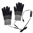 thumbnail image 1 of Lovzfmll Heated Gloves for Men and Women, Rechargeable Full Finger Winter Gloves, Adjustable Temperature Control, Machine Washable, Black, 1 of 3