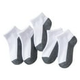 thumbnail image 1 of Lovzfmll Kids Ankle Socks 5-Pair Pack Boys Girls Athletic Sports Socks Moisture Wicking Breathable Casual Socks for Toddler & Kids 1-12 Years Students School Running, 1 of 7
