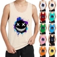 thumbnail image 1 of Lovzfmll Little Boy's Tank Tops, Graphic Print Sleeveless Top, Casual Loose Fit Pullover Graphic Tees for 6-7 Years, 1 of 9