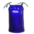 thumbnail image 1 of Lovzfmll Little Girl's Tops, Solid Color Glitter Strappy Tank Top for Performance, Dressy Relaxed Fit Sleeveless Pullover Spaghetti Straps Blouses for 9-10 Years, 1 of 7