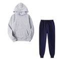 thumbnail image 1 of Lovzfmll Women's Lounge Set, 2-Piece Hooded Sweatshirt & Jogger Pants, Casual Long Sleeve Matching Set, 1 of 4
