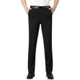 thumbnail image 1 of Lovzfmll Men's Dress Pants, Work Suit Trousers for Business, Relaxed Fit Full Length Dressy Golf Pants, Casual Fall Clothes, 1 of 9