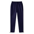 thumbnail image 1 of Lovzfmll Men's Sweatpants, Athletic Trousers with Drawstring Waist & Sport Pockets, Straight-Leg Full Length Casual Solid Color Fall Clothes Active Fit, 1 of 6