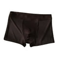 thumbnail image 1 of Lovzfmll Men's Underwear Ice Silk Boxer Briefs, Seamless Breathable Business Shorts, Quick-Dry Comfort Boxer Shorts, 1 of 4