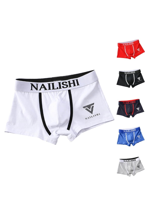 Men's Underwear Sport Boxer Briefs, Breathable Compression Workout Shorts, Moisture Wicking Athletic Underwear with Support Pouch, Active Fitness Wear