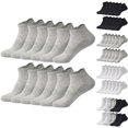 thumbnail image 1 of Lovzfmll No-Show Socks 6-Pair Pack for Men & Women, Low Cut Invisible Liner Breathable Mesh Athletic Sports Socks with Heel Grip, 1 of 9
