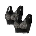 thumbnail image 1 of Up to 50% off Lovzfmll 2PCS Plus Size Bras for Women Full Cup Seamless Push Up Shaping Wire Free Everyday Bra, 1 of 3