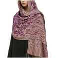 thumbnail image 1 of Lovzfmll Shawl Scarf for Women, Soft Wool Bohemian Ethnic Paisley Pattern Shawl Wraps with Tassels, Winter Fashion Scarf, 1 of 2
