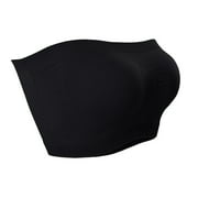 Lovzfmll Strapless Bras for Women, Push-Up Seamless Bandeau Bra, Strapless Pull-On Stretchable Convertible Strapless Bra