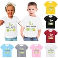 thumbnail image 1 of Lovzfmll T-Shirts for Boys & Girls, Easter Bunny Egg Print Short Sleeve Tee, Casual Loose Fit Pullover Graphic Tees for Toddler 3 Years, 1 of 9