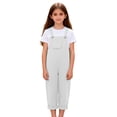 thumbnail image 1 of Lovzfmll Teen Girl's Overalls, Straight Leg Denim Pocket Jumpsuit, Ankle Length Casual Outfits for 13-14 Years, 1 of 9