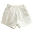 thumbnail image 1 of Lovzfmll Toddler Boy's Shorts, Solid Color Elastic Waist Casual Shorts, Spring Summer Outfits for 2-3 Years, 1 of 9