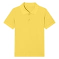 thumbnail image 1 of Lovzfmll Tops for Boys & Girls, Solid Color Short Sleeve Golf Shirt, Casual Loose Fit Pullover Button Down Collar Blouses for Teen 14-15 Years, 1 of 9
