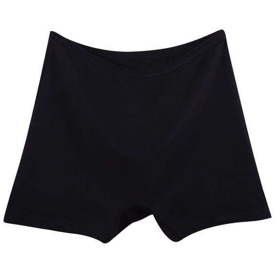 Lovzfmll Underwear Women Pack, Women's Briefs Cotton Solid Lace Plus Size Casual High Waisted Ladies Soft Full Briefs Panties Soft Breathable Super Stretchy Briefs Dull Black 5XL
