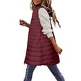 thumbnail image 1 of Lovzfmll Winter Coats for Women, Sleeveless Long Length Vest, Down Filled Quilted Puffer Jacket, Winter Clothing, 1 of 5