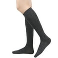 thumbnail image 1 of Lovzfmll Women's Crew Socks Fashion Solid Color Leg Warmers Mid-Calf Socks Stretchy Casual Socks for Boots Sneakers Outfit, 1 of 3