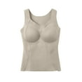 thumbnail image 1 of Lovzfmll Women's Delicate Lace Thermal Tank Top with V-Neck, Seamless Construction with Built-in Bra and Fleece Lining for Cold Days, 1 of 4