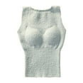 thumbnail image 1 of Lovzfmll Women's Printed Thermal Camisole with Fleece Lining, Long Built-in Bra with Soft Sherpa Interior and No-Rim Design for Support, 1 of 3