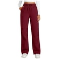 thumbnail image 1 of Lovzfmll Women's Sweatpants, Athletic Straight Leg Pants, Casual Sport Lounge Joggers with Pockets, Fall Fashion 2025, 1 of 5
