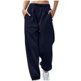 thumbnail image 1 of Lovzfmll Women's Sweatpants, Loose Fit Athletic Pants, Full Length Casual Lounge Joggers, Fall Fashion Clothes 2025, 1 of 6