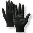 thumbnail image 1 of Lovzfmll Women's Touchscreen Gloves, Sun Protection Sports Gloves, Breathable Knit with Non-Slip Grip for Driving and Outdoor Activities, Black, 1 of 3