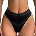thumbnail image 1 of Lovzfmll Women's Underwear, Low Rise Lace Trim Briefs, Tummy Control Shaping Panties with Butt Lifting, Comfort Stretch Cotton Everyday Wear, 1 of 4