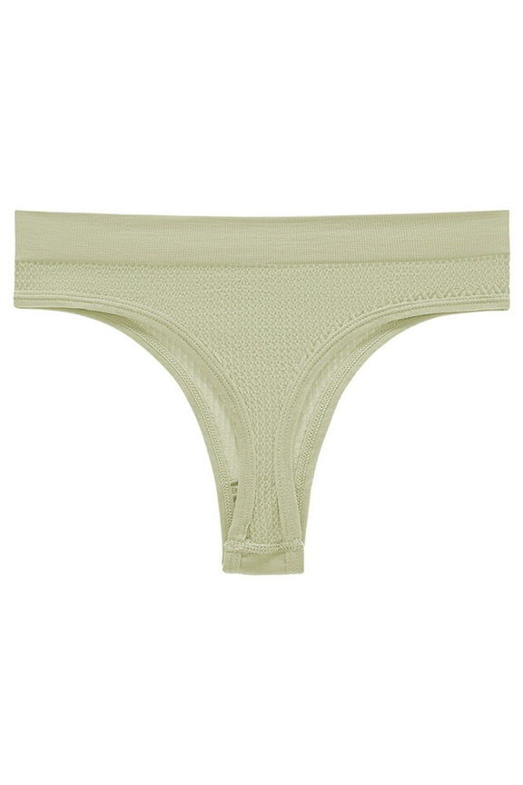 Women's Underwear, Seamless Thong Panties, Comfort Breathable G-String, Sports Fitness Underwear Briefs