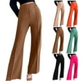 thumbnail image 1 of Lovzfmll Women's Wide Leg Pants, Versatile Fashion Casual Pants Palazzo Trousers, Comfort Soft Fall Fashion Outfits 2025, 1 of 9
