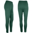 thumbnail image 1 of Lovzfmll Yoga Pants, Casual Women Solid Span High Waist Wide Leg Trousers Yoga Pants Full Pants, Army Green M, 1 of 8