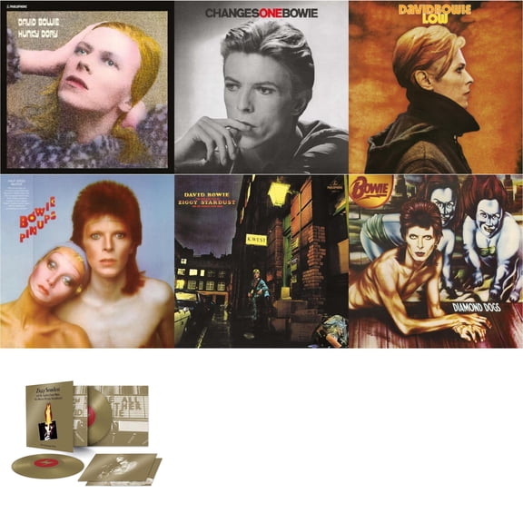 Low (2017 Remaster) & Diamond Dogs (2016 Remastered Version) & Changesonebowie (180G) & Pinups (2015 Remaster) & Ziggy Stardust & The Spiders From Mars Ost (50Th Anniversary/2LP) & Rise & Fall Of Ziggy Stardust (2012 Remaster) & Hunky Dory
