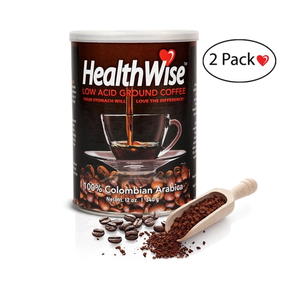HealthWise Low Acid 100% Colombian Gourmet Supremo