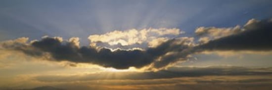 Low Angle View Of Clouds In The Sky Switzerland Canvas Art - Panoramic Images (36 x 12)