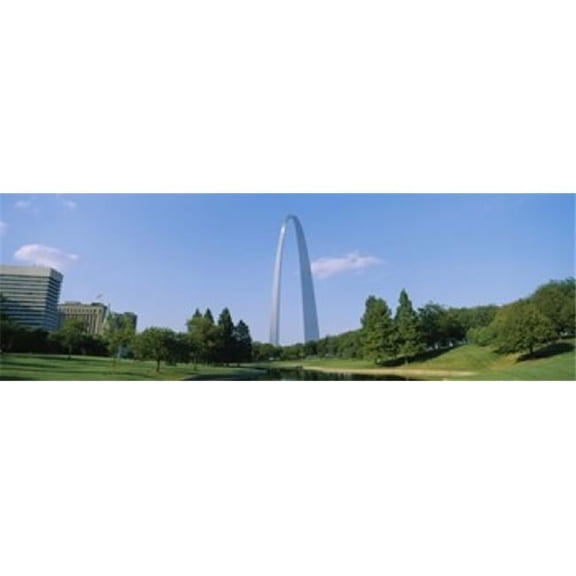 Low Angle View of A Monument St. Louis Missouri USA Poster Print - 18 x 6