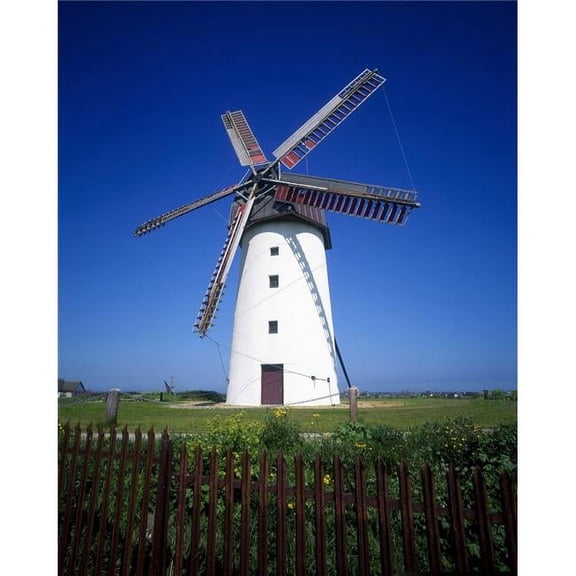 Low Angle View of A Traditional Windmill Skerries County Dublin Republic of Ireland Poster Print by The Irish Image Collection, 26 x 32 - Large