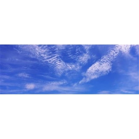 Low Angle View of Cirrocumulus Clouds in The Sky Poster Print - 18 x 7