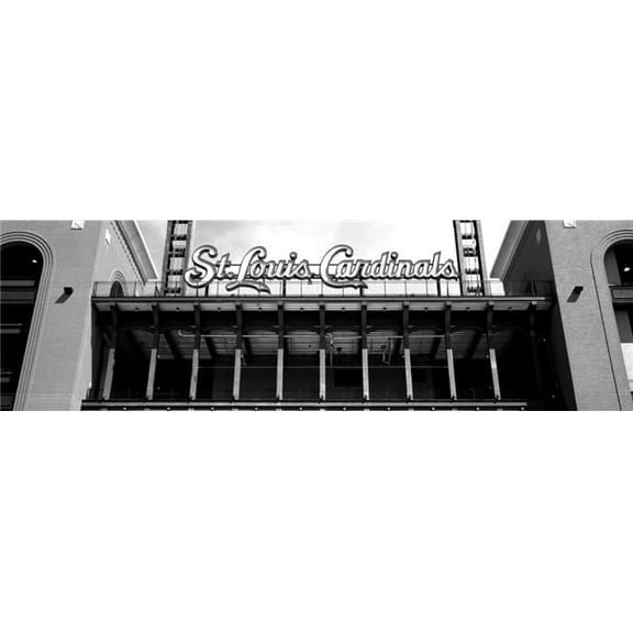 Low Angle View of The Busch Stadium in St. Louis Missouri USA Poster Print - 12 x 38 - Large