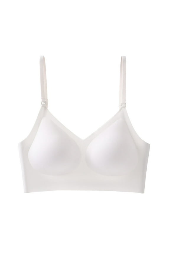 Low Back Bra For Women Wirefree Seamless Comfortable Supportive Backless Multiway Convertible Bra With Removable Padded Cups