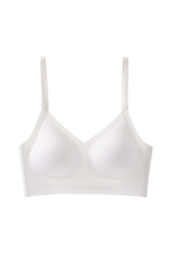 Low Back Bra For Women Wirefree Seamless Comfort Convertible Multiway Straps Backless Support Design Removable Padded