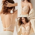 thumbnail image 1 of Low Back Bras for Women, Lace Seamless Lingerie Sexy Backless Bralette with for Low Back Dress, 1 of 9