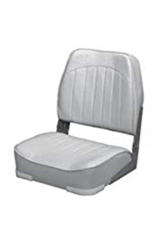 Low Back Economy Seat, Grey