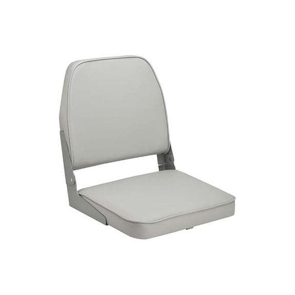 Low Back Fishing Seat, Gray