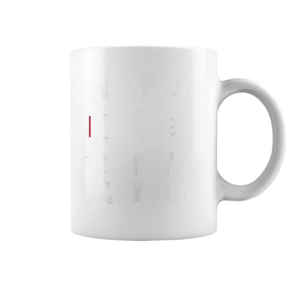 Low Battery Halloween Computer Nerd Buffer Wifi Coffee Mugs