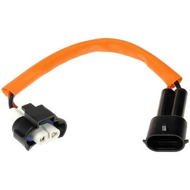 Low Beam Headlamp Socket - Compatible with 2007 - 2014 Chevy Silverado 1500 2008 2009 2010 2011 2012 2013