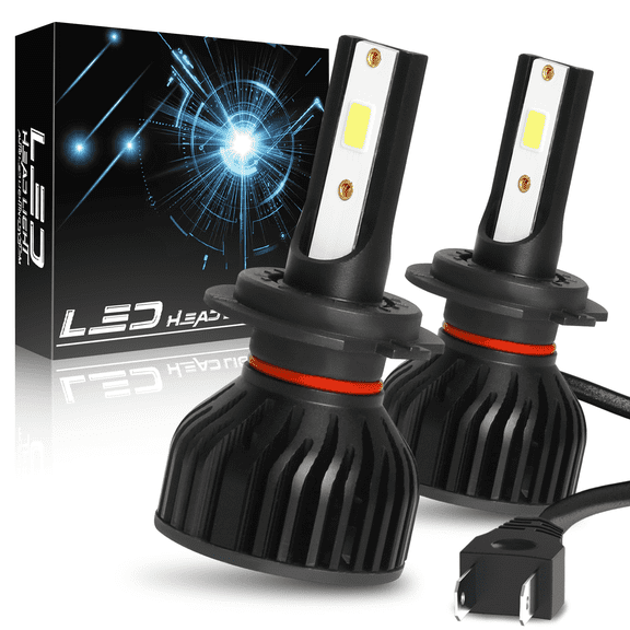 Low Beam Headlight Bulb - Compatible with 2005 - 2014 Subaru Outback 2006 2007 2008 2009 2010 2011 2012 2013