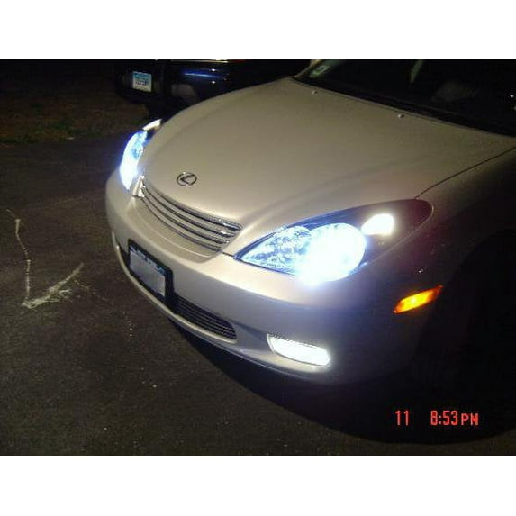 Low Beam White Halogen Headlights Head Light Bulbs For 2002 2003 2004 Lexus ES300 ES330